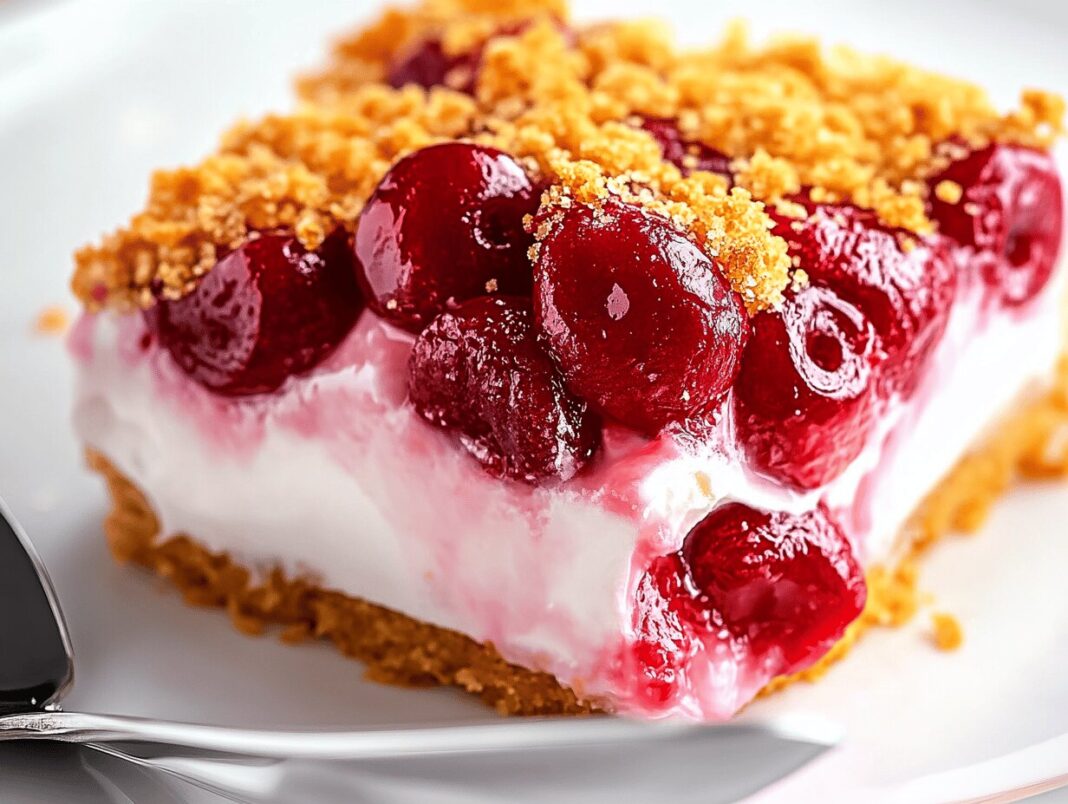 Cherry Yum Yum - A Delicious Cheesecake and Cherry Pie Delight